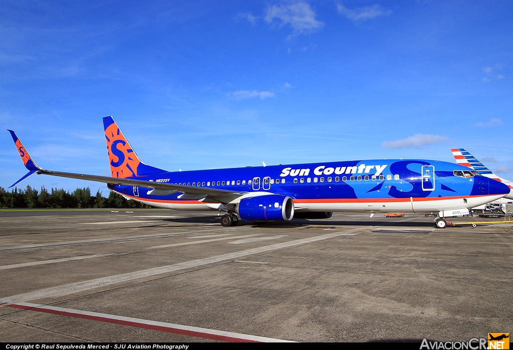 N820SY - Boeing 737-8FH - Sun Country Airlines