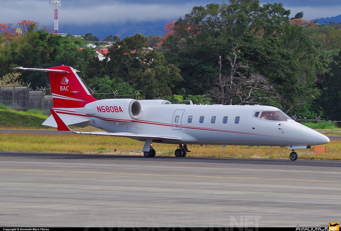 N580BA - Learjet 60 - Privado