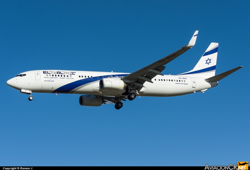 4X-EHA - Boeing 737-958ER (W) - El Al Israel Airlines