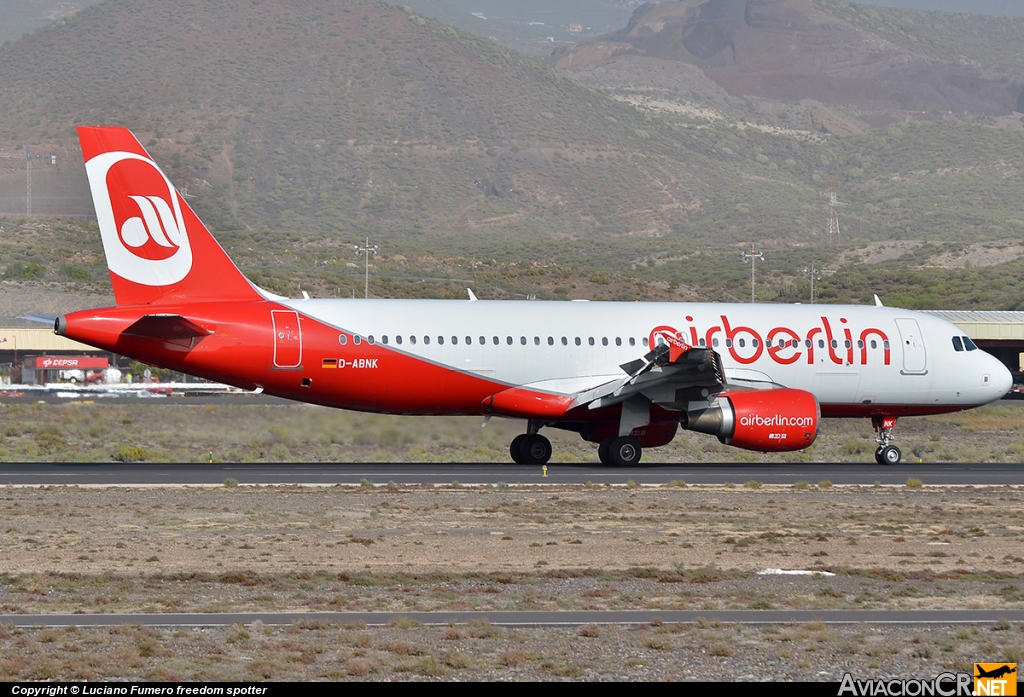 D-ABNK - Airbus A320-214 - Air Berlin