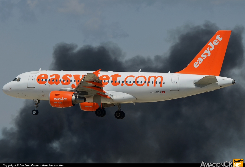 HB-JZJ - Airbus A319-111 - EasyJet Airlines