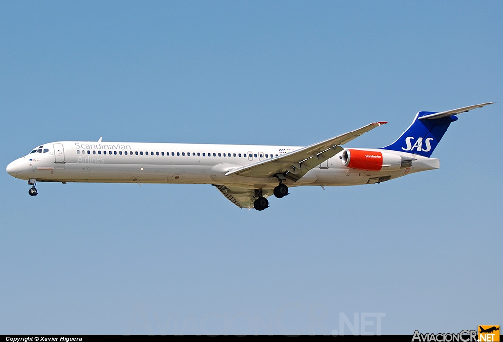 SE-DIL - McDonnell Douglas MD-82 (DC-9-82) - Scandinavian Airlines - SAS