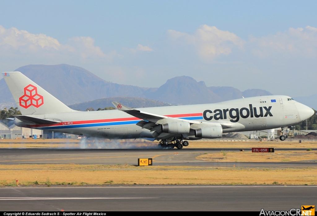 LX-RCV  - Boeing 747-4R7F/SCD - Cargolux