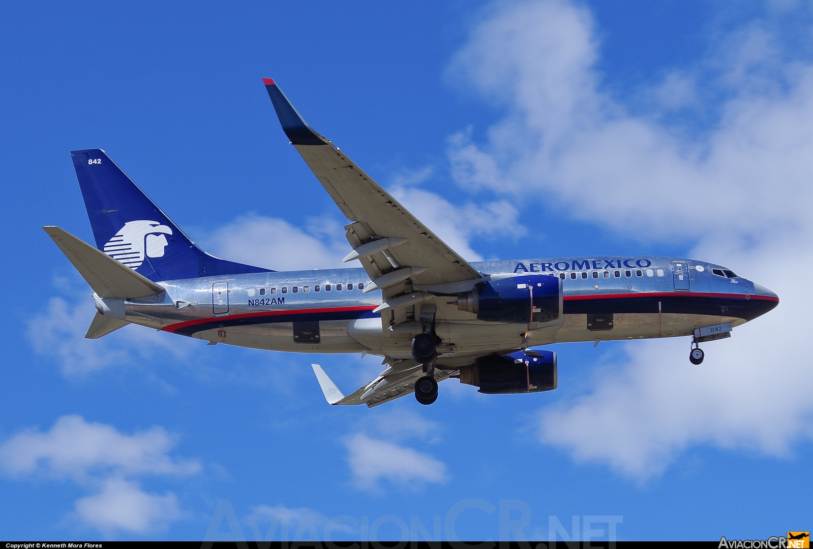 N842AM - Boeing 737-752 - Aeromexico