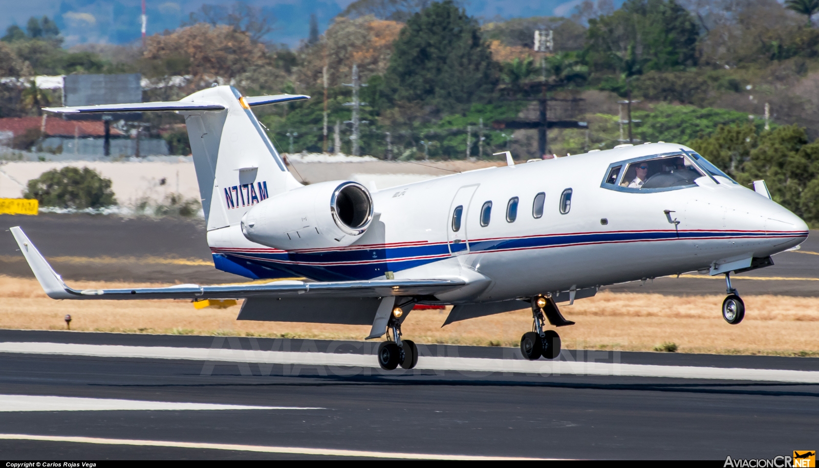 N717AM - Learjet 55 - Privado