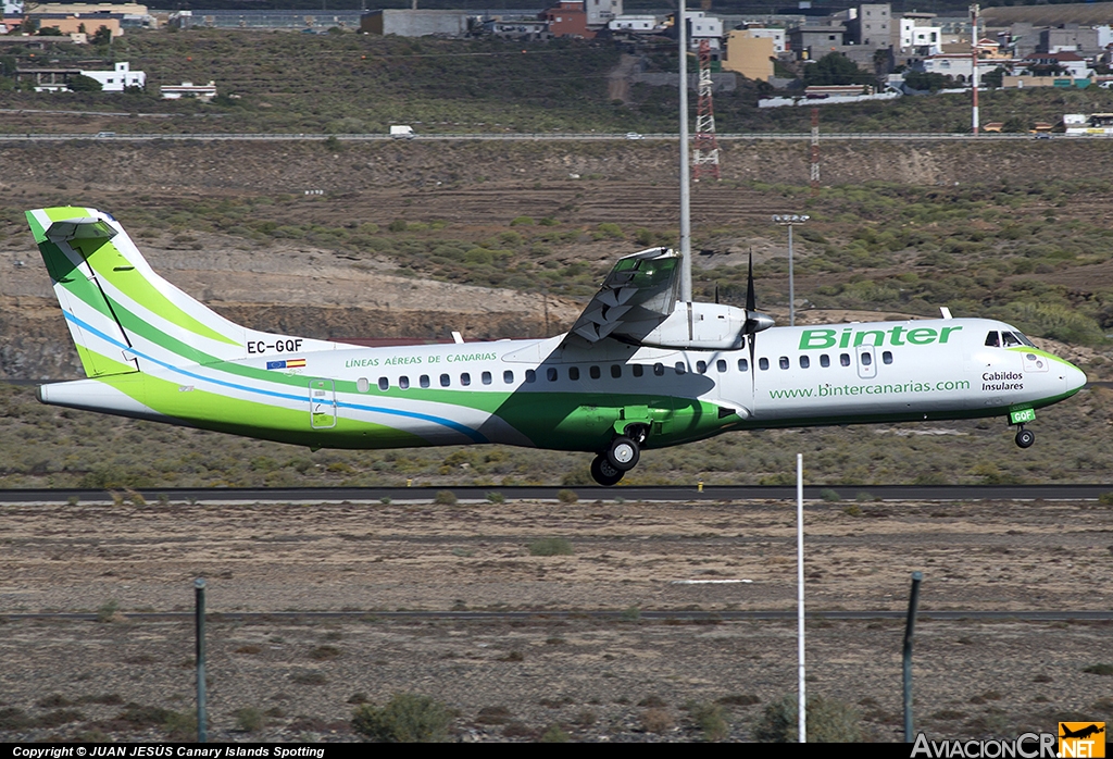 EC-GQF - ATR 72-202 - Binter Canarias