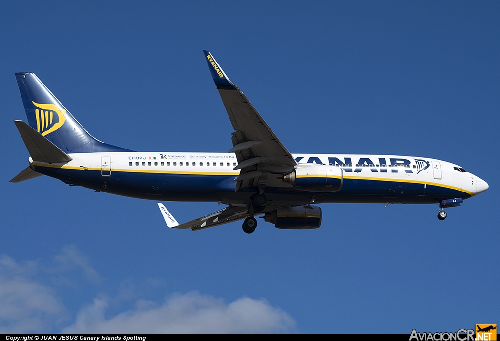 EI-DPJ - Boeing 737-8AS - Ryanair