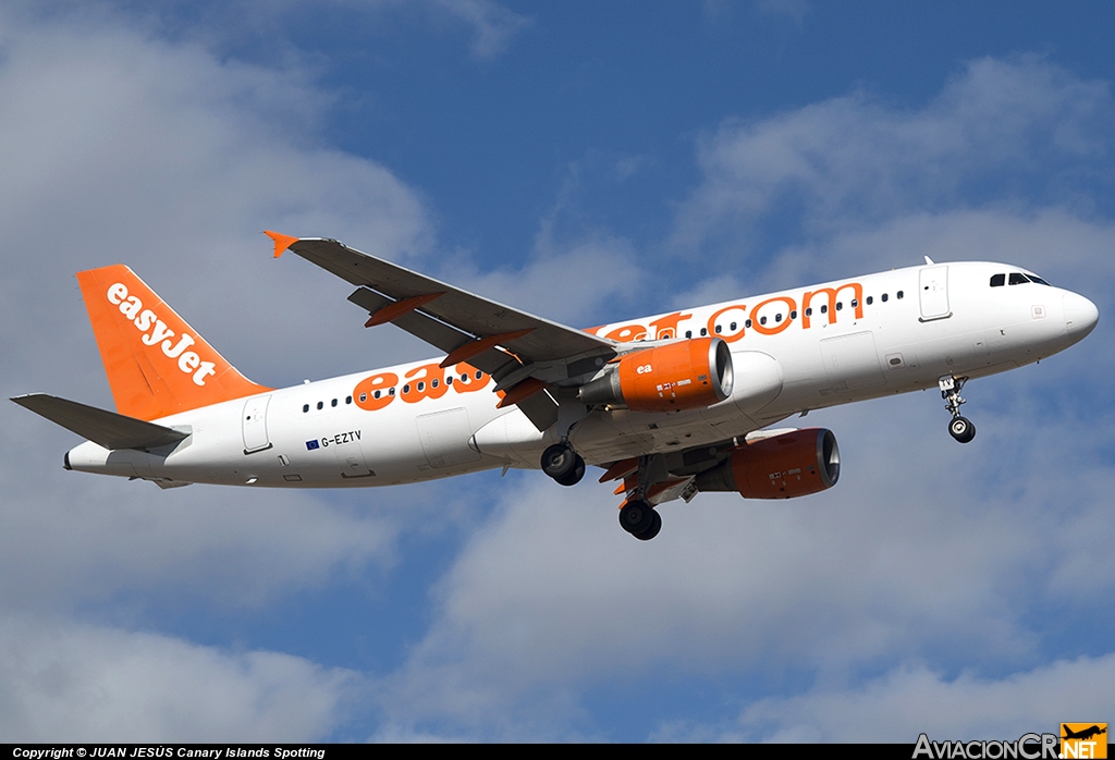 G-EZTV - Airbus A320-214 - EasyJet Airline