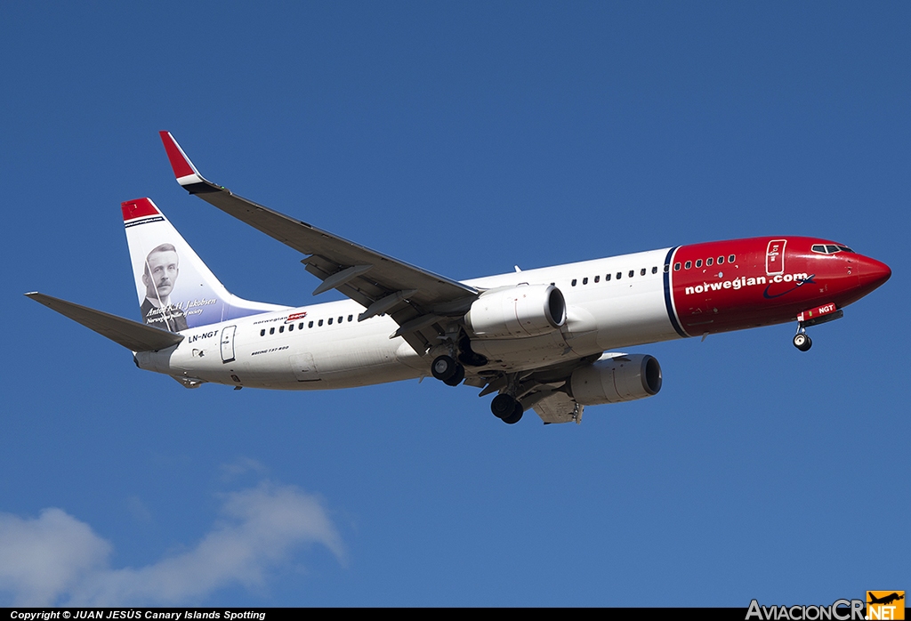 LN-NGT - Boeing 737-8JP - Norwegian Air Shuttle