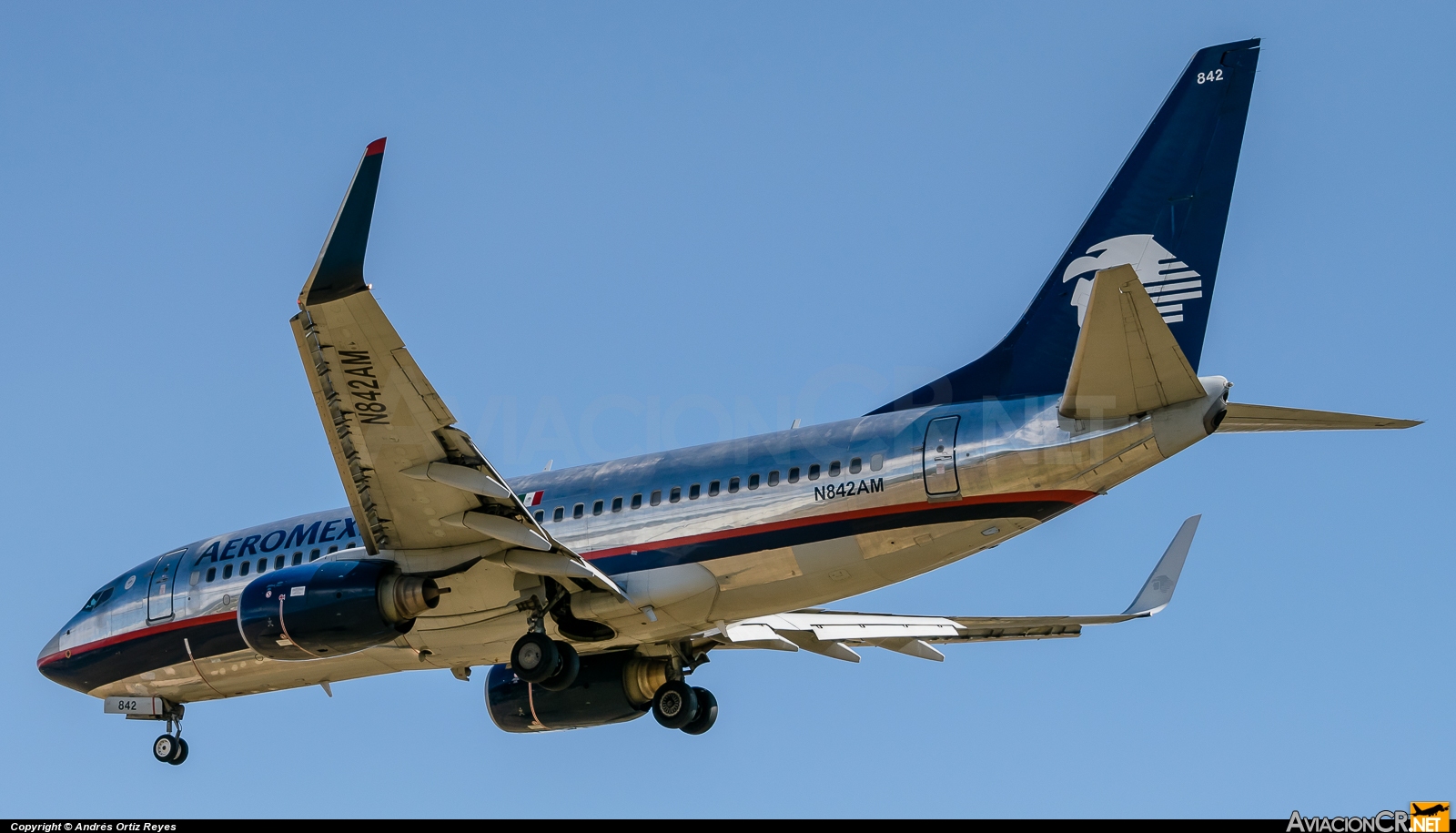 N842AM - Boeing 737-752 - Aeromexico