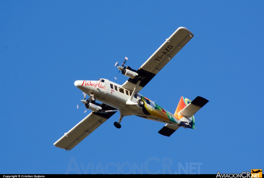 TI-ADZ (69 - De Havilland Canada DHC-6-300 Twin Otter - Nature Air