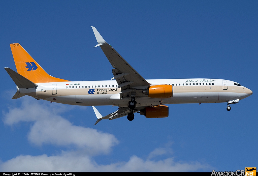 D-AHLK - Boeing 737-8K5 - TUIfly