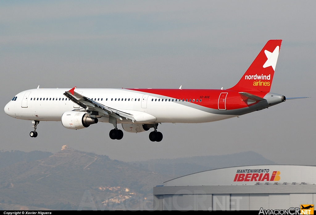 VQ-BOE - Airbus A321-211 - Nordwind Airlines