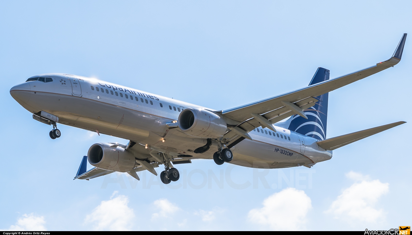 HP-1832CMP - Boeing 737-8V3 - Copa Airlines