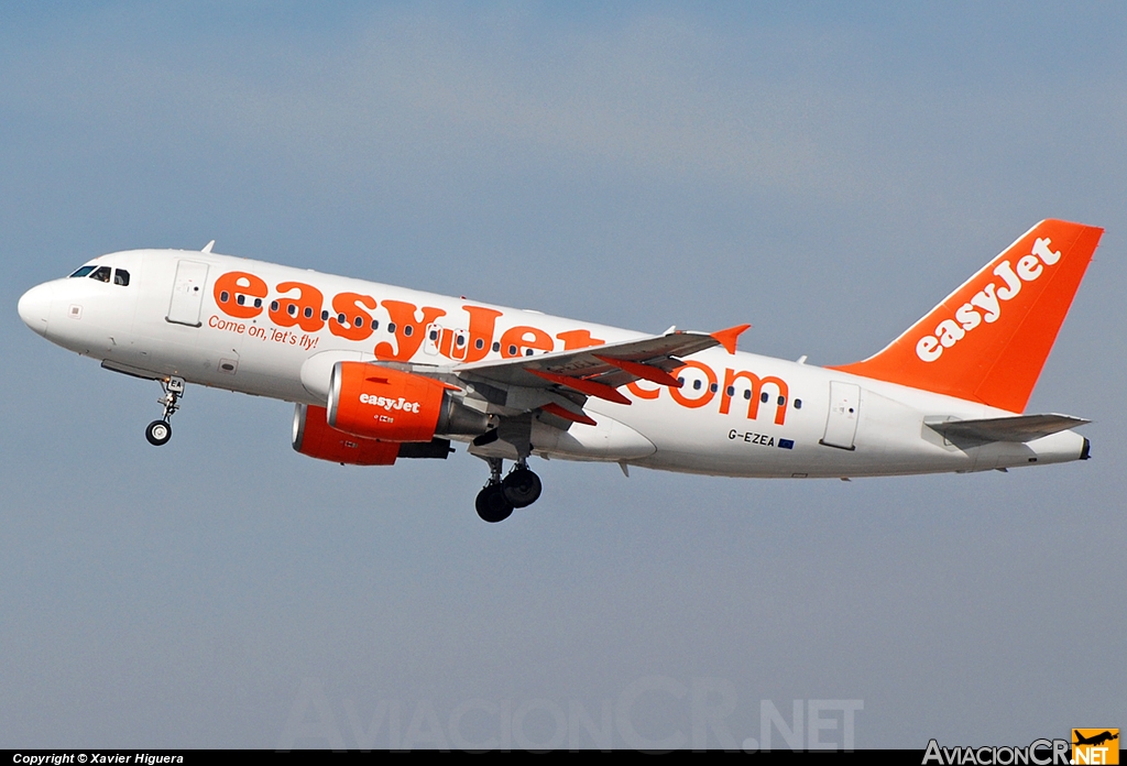 G-EZEA - Airbus A319-111 - EasyJet Airlines