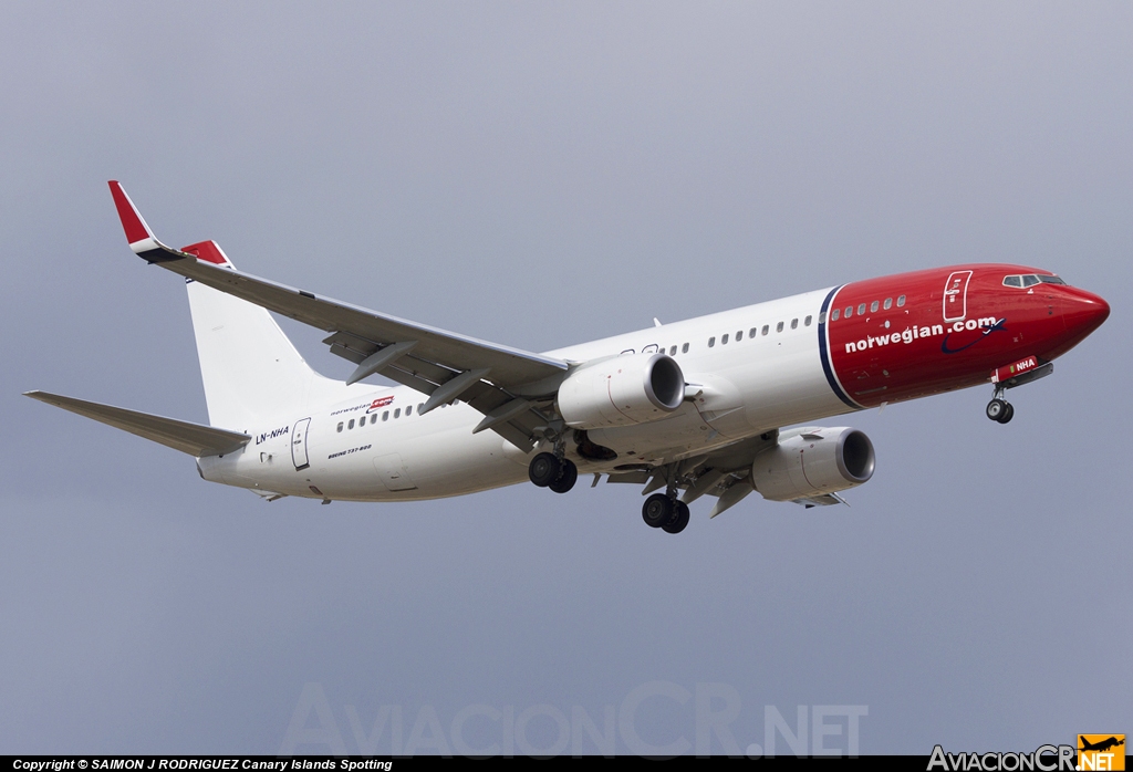 LN-NHA - Boeing 737-8JP - Norwegian Air Shuttle