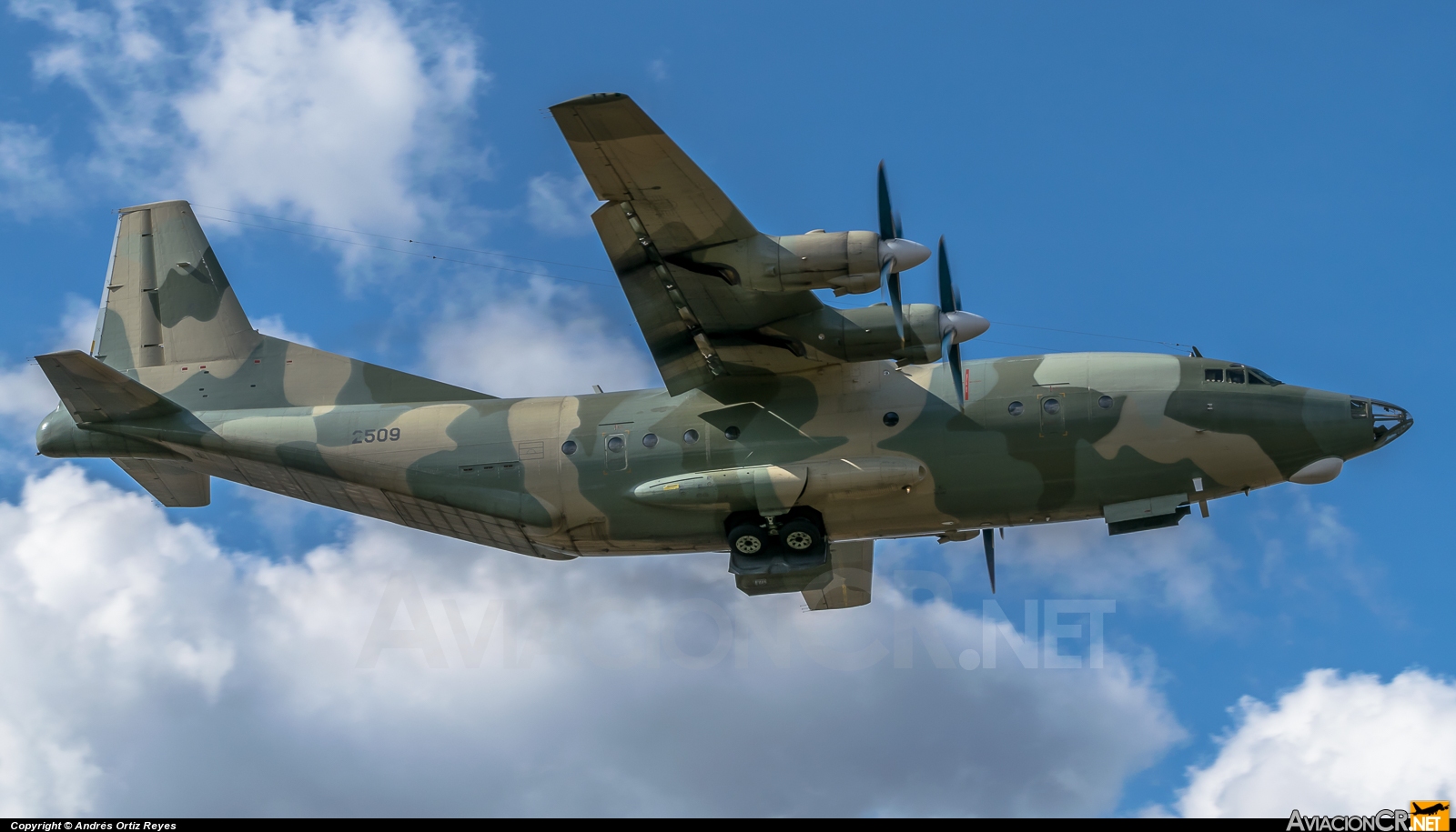 2509 - Shaanxi Y-8F-200W - Fuerza Aérea Venezolana