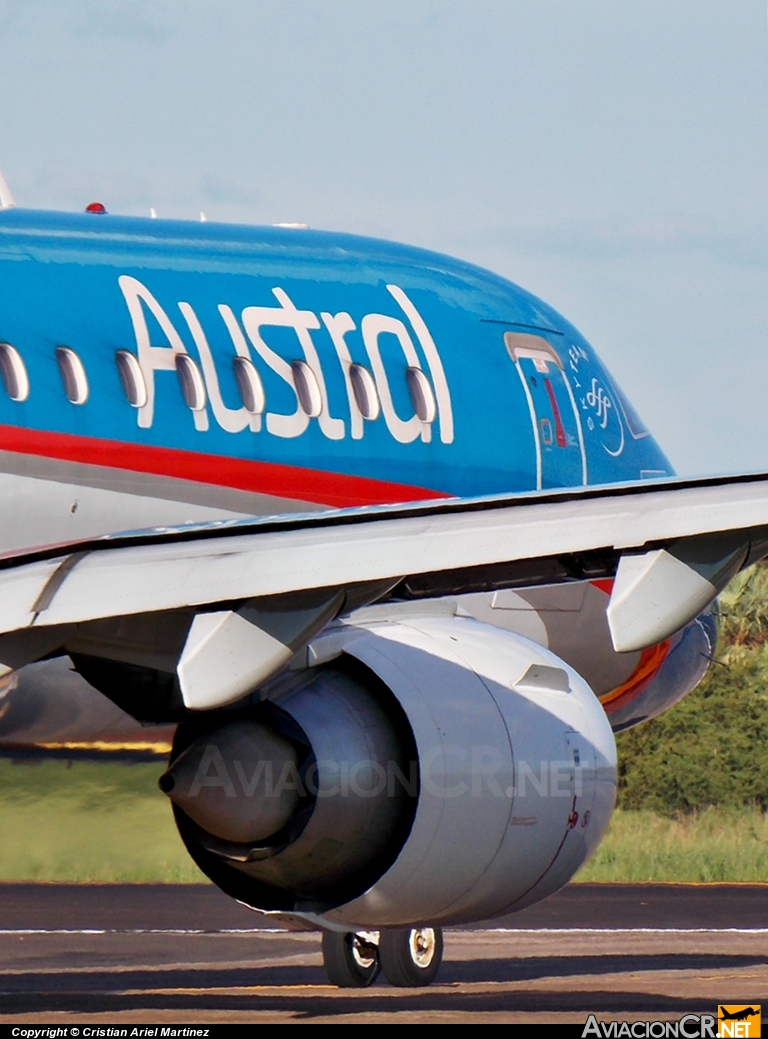 LV-CEV - Embraer ERJ-190-100AR - Austral Líneas Aéreas