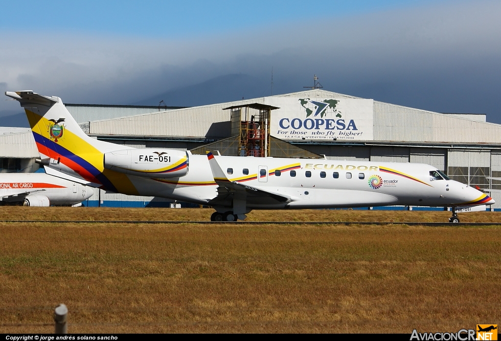 FAE-051 - Embraer ERJ-135BJ Legacy - Fuerza Aerea Ecuatoriana