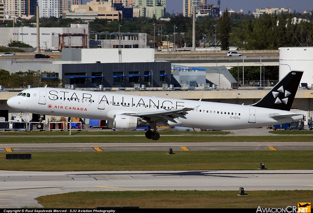 C-GITU - Airbus A321-211 - Air Canada