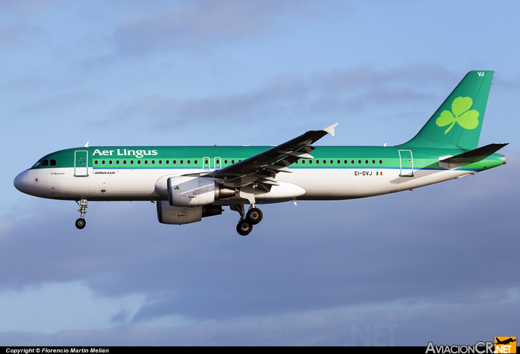 EI-DVJ - Airbus A320-214 - Aer Lingus