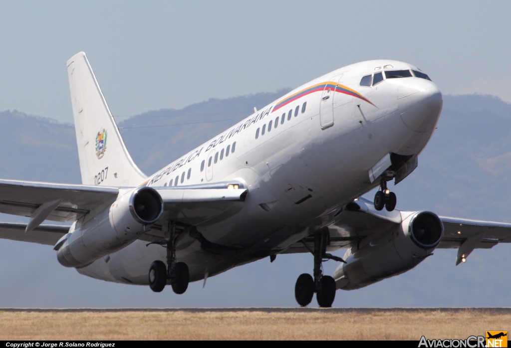 0207 - Boeing 737-2N1(Adv) - Fuerza Aérea Venezolana