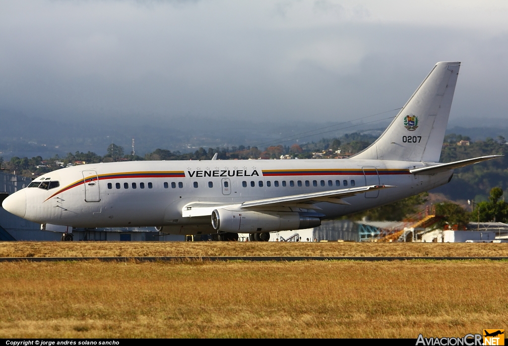 0207 - Boeing 737-2N1(Adv) - Fuerza Aérea Venezolana