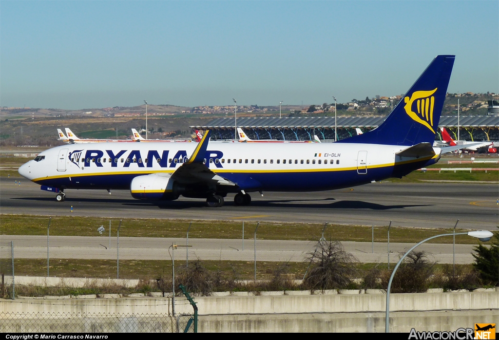 EI-DLH - Boeing 737-8AS - Ryanair