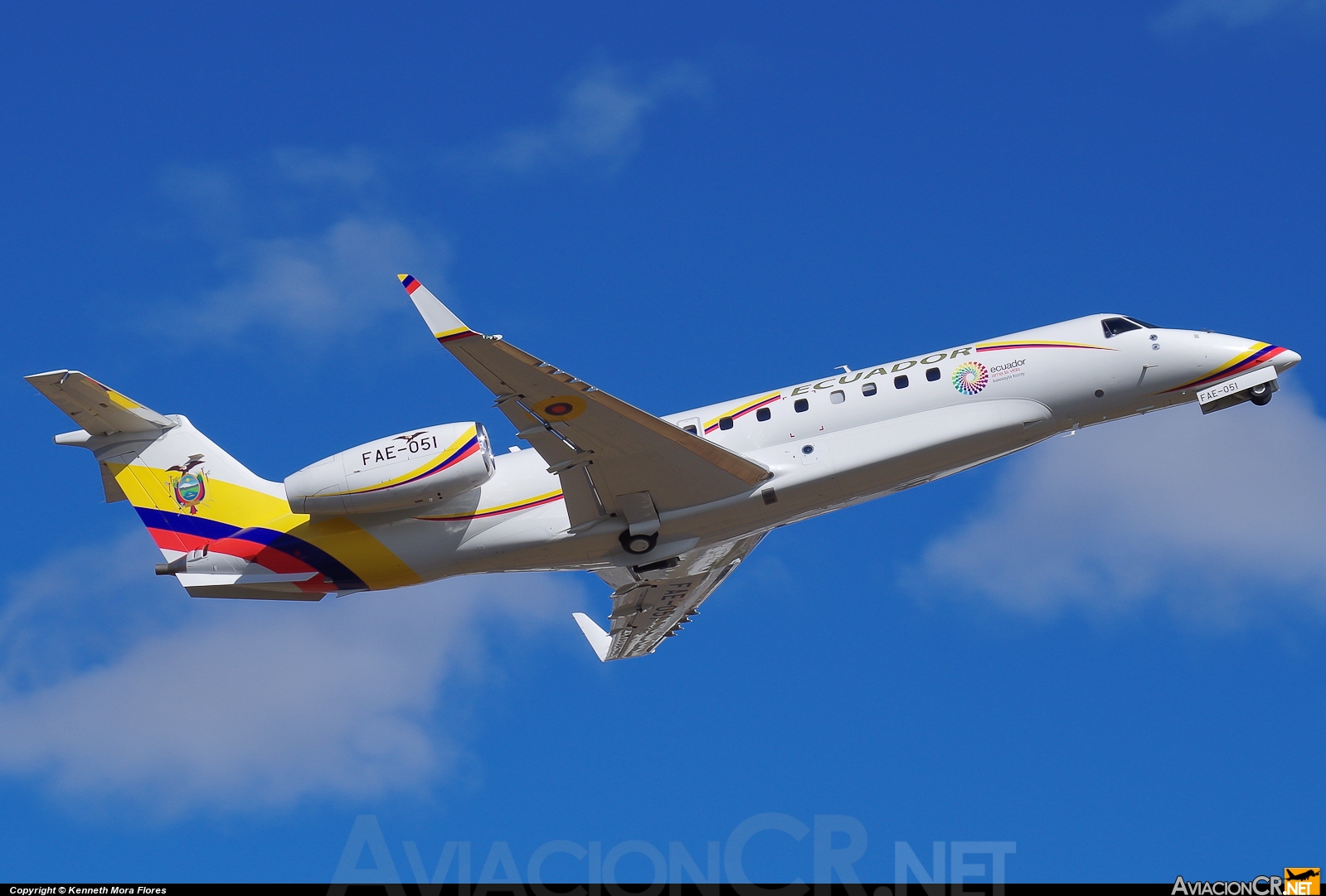 FAE-051 - Embraer ERJ-135BJ Legacy - Fuerza Aerea Ecuatoriana