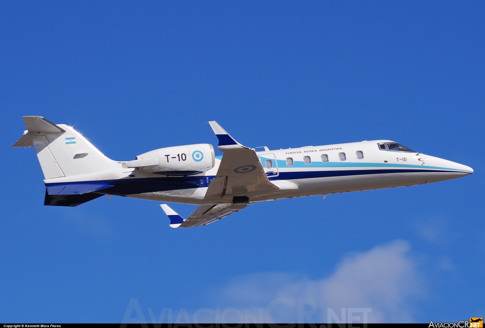 T-10 - Learjet 60 - Fuerza Aerea Argentina