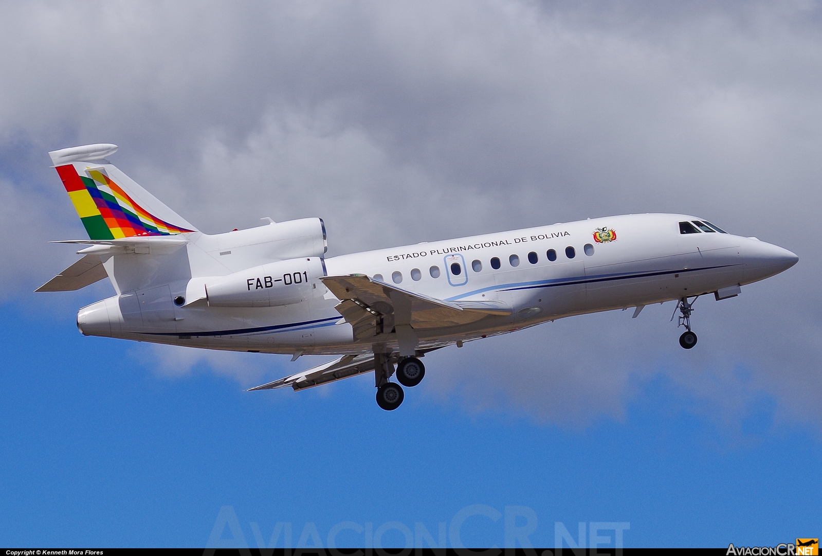 FAB-001 - Dassault Falcon 900EX - Bolivia - Fuerza Aérea