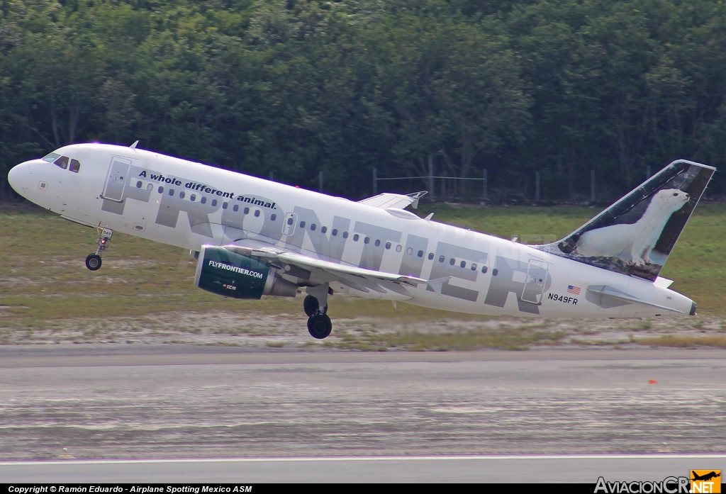 N949FR - Airbus A319-111 - Frontier Airlines