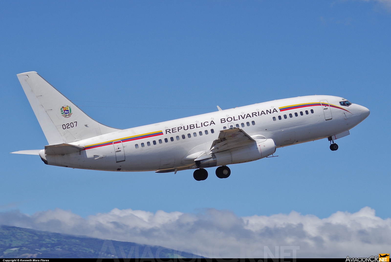 0207 - Boeing 737-2N1(Adv) - Fuerza Aérea Venezolana
