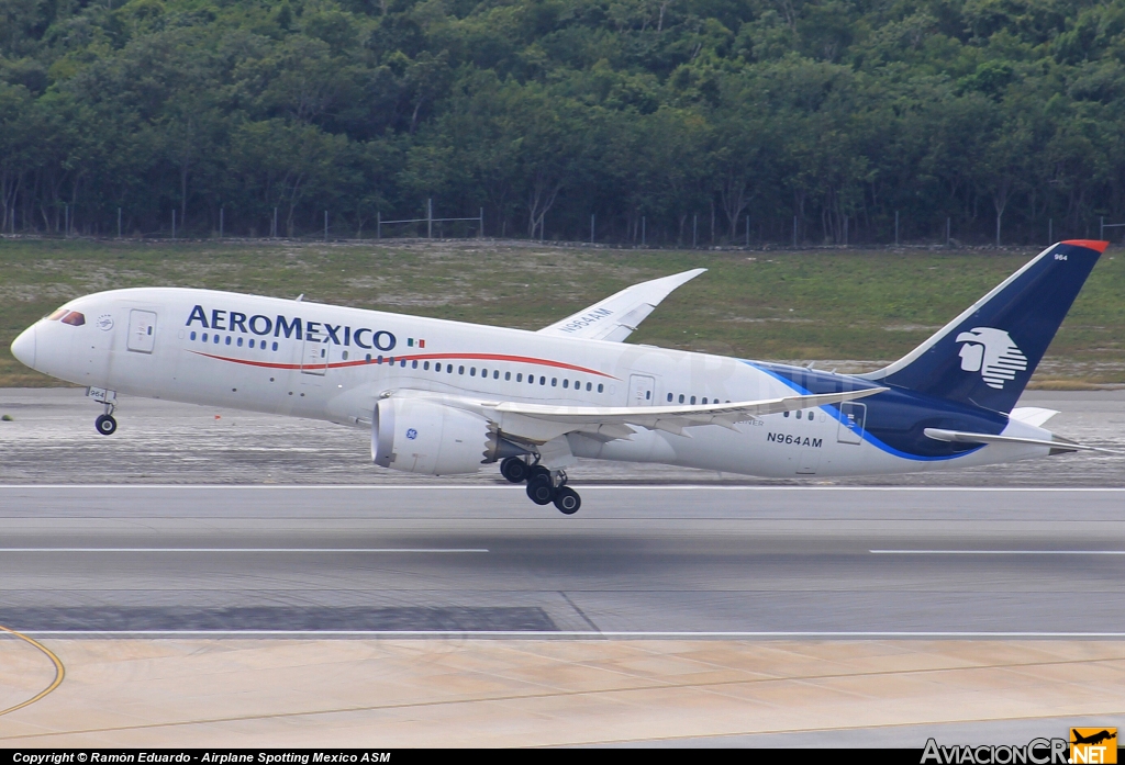 N964AM - Boeing 787-8 Dreamliner - Aeromexico
