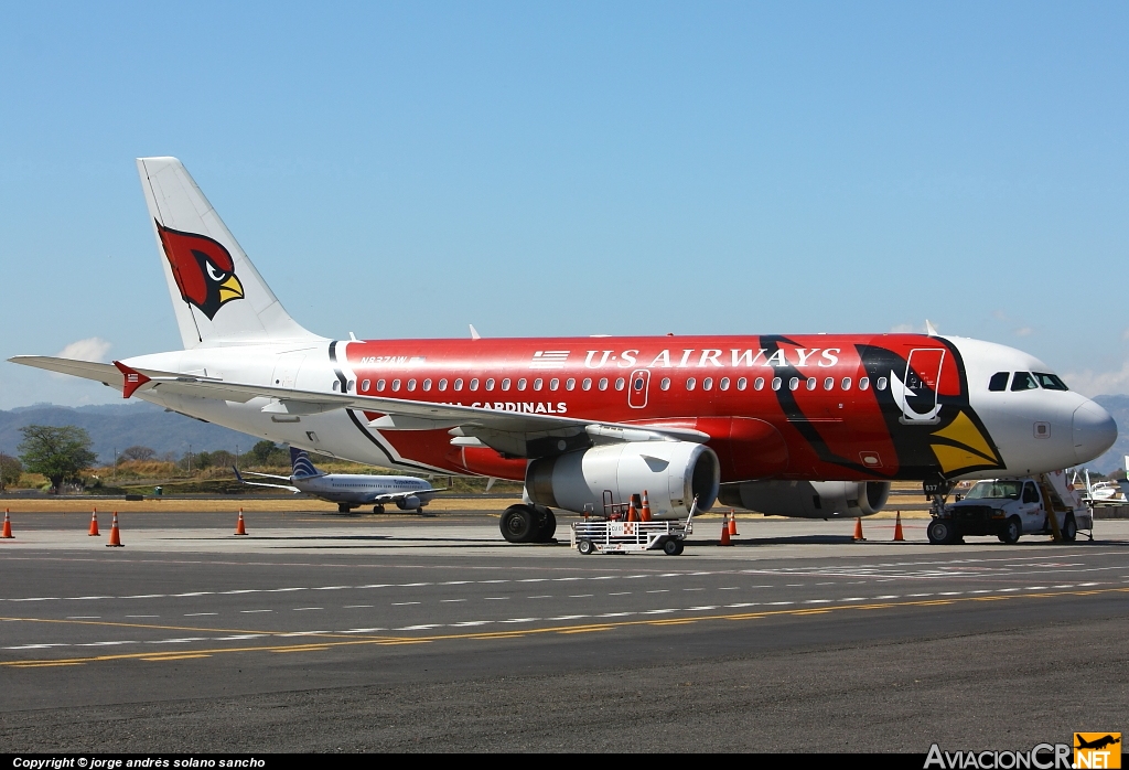 N837AW - Airbus A319-132 - US Airways