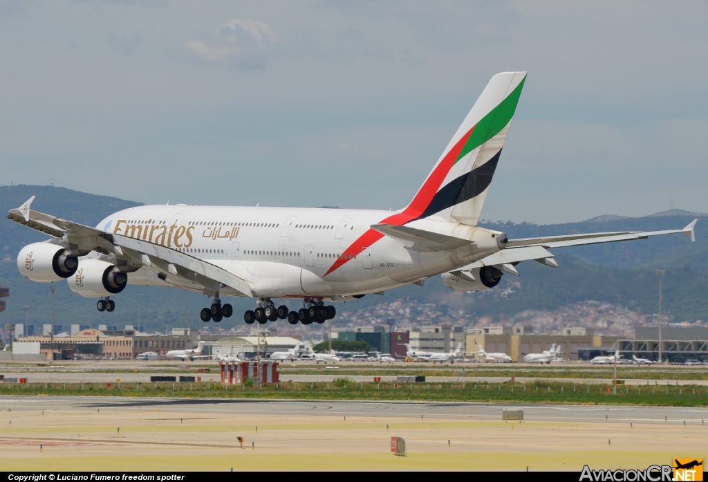 A6-EEE - Airbus A380-861 - Emirates
