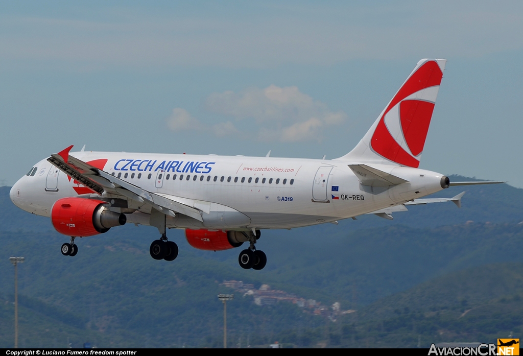 OK-REQ - Airbus A319-112 - CZECH AIRLINES