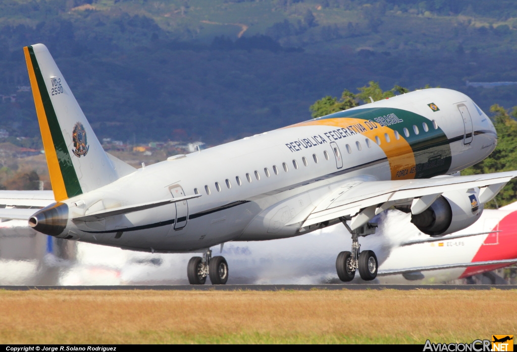FAB2590 - Embraer VC-2 (ERJ-190AR) - Fuerza Aérea Brazileña