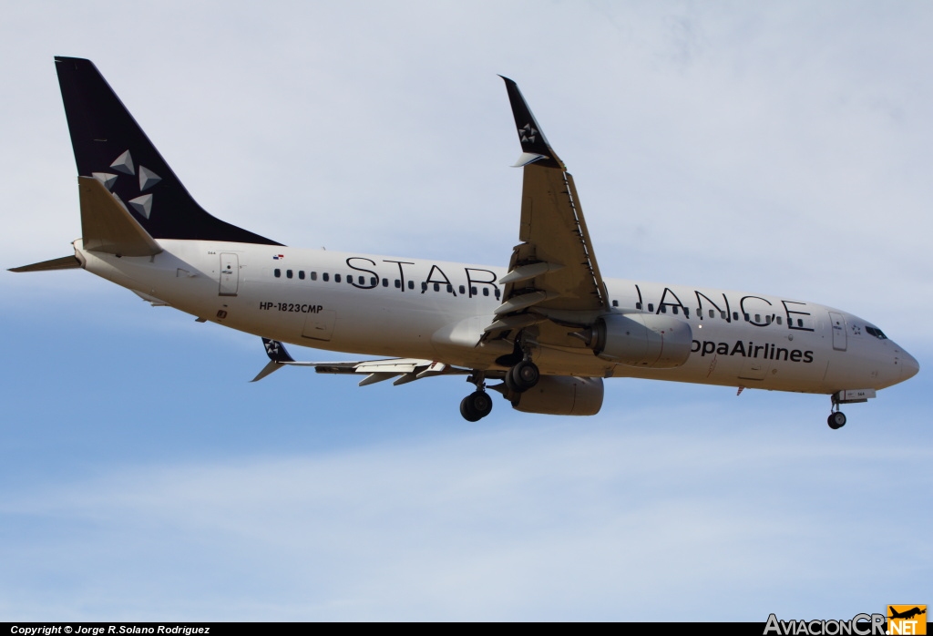 HP-1823CMP - Boeing 737-86N - Copa Airlines