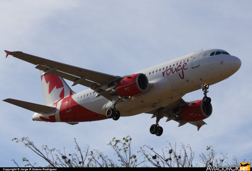 C-GSJB - Airbus A319-112 - Air Canada Rouge