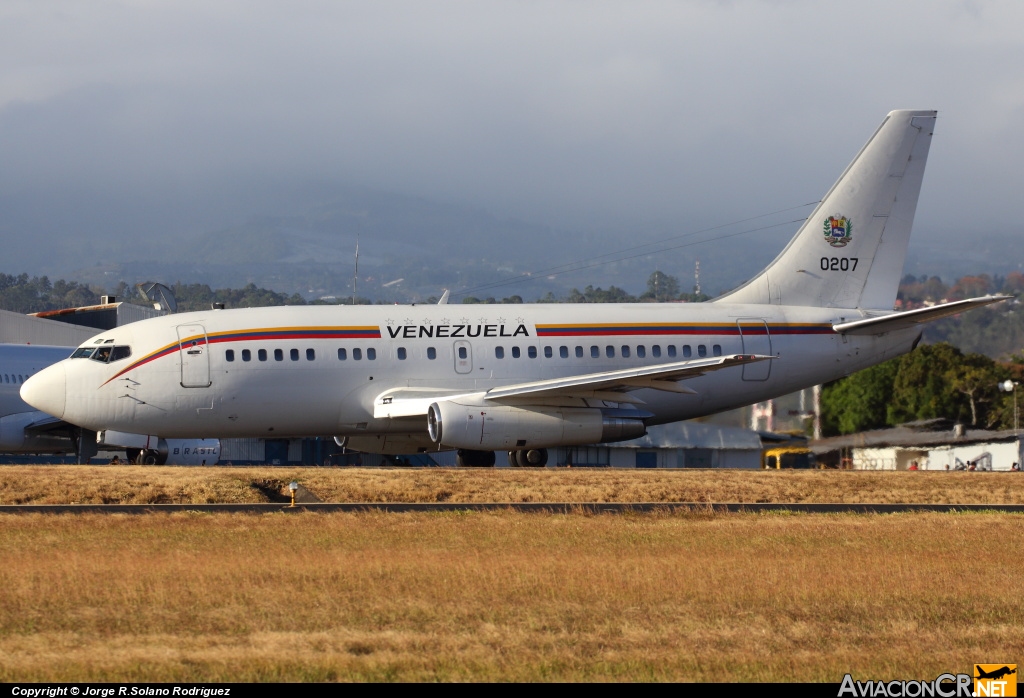 0207 - Boeing 737-2N1(Adv) - Fuerza Aérea Venezolana