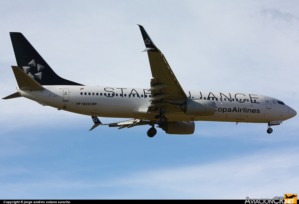 HP-1823CMP - Boeing 737-86N - Copa Airlines