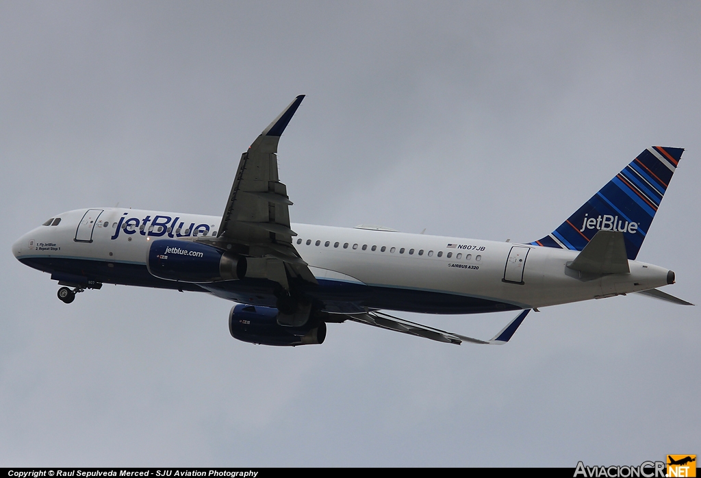 N807JB - Airbus A320-232 - Jet Blue