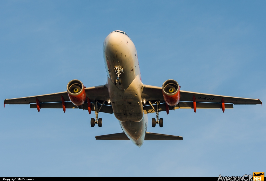 G-EZIT - Airbus A319-111 - EasyJet Airlines