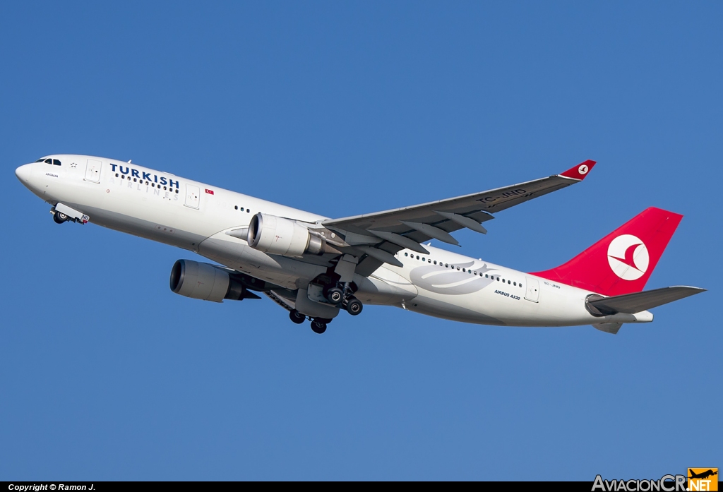 TC-JND - Airbus A330-203 - Turkish Airlines