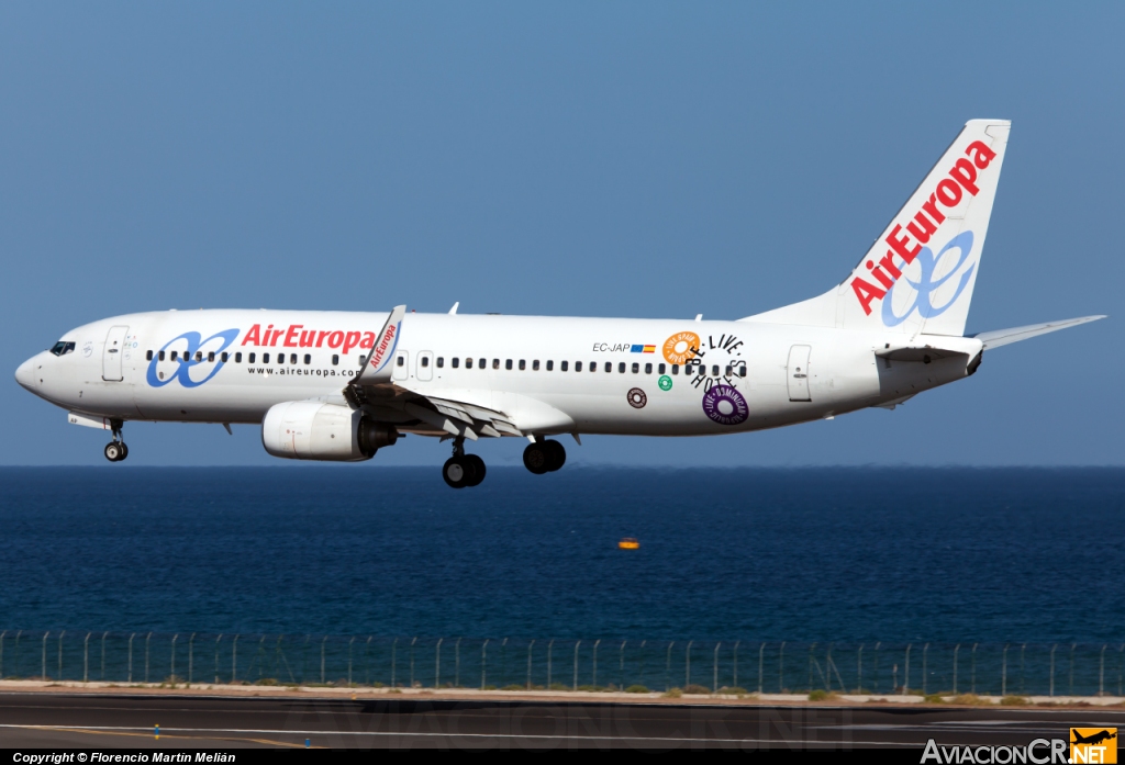 EC-JAP - Boeing 737-85P - Air Europa