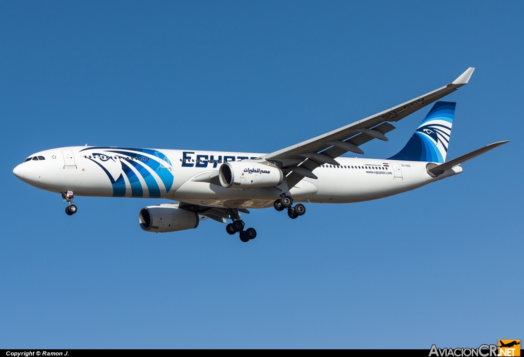 SU-GDV - Airbus A330-343 - EgyptAir
