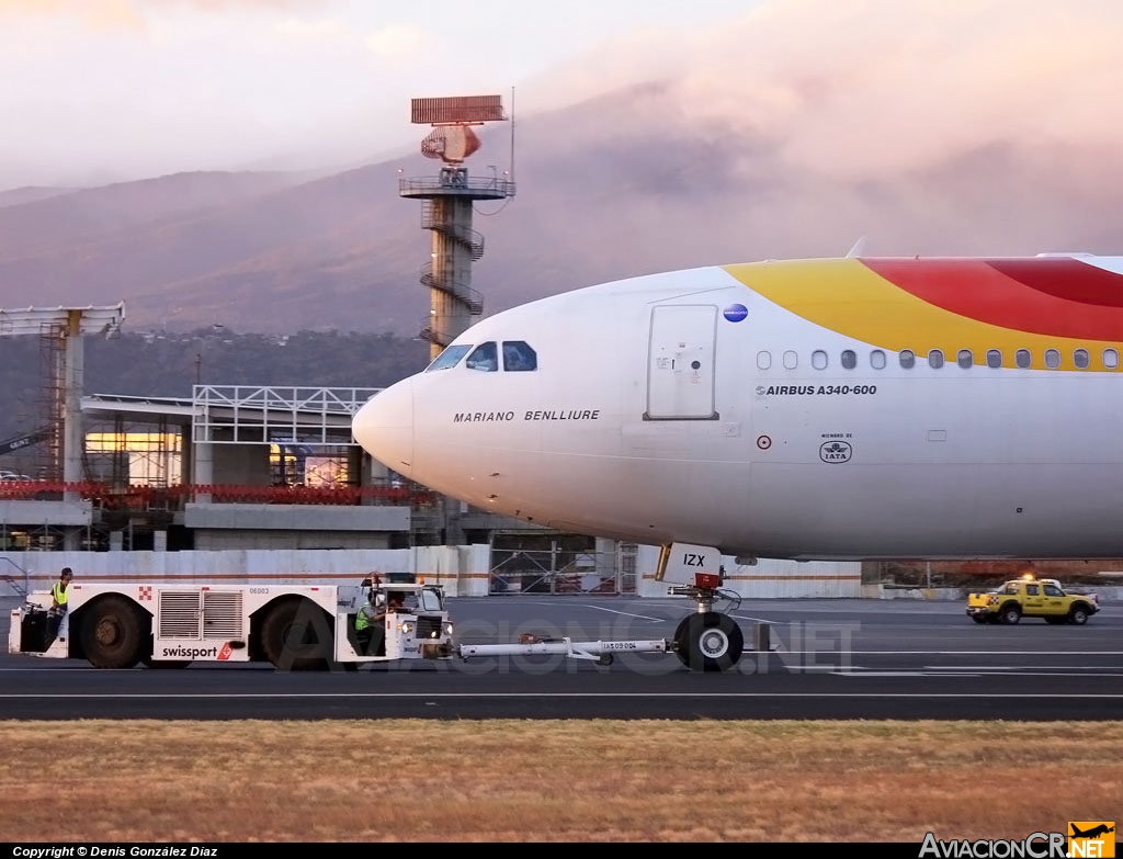 EC-IZX - Airbus A340-642 - Iberia