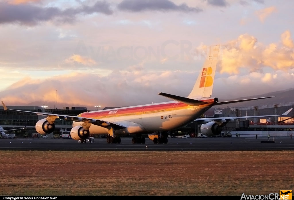 EC-IZX - Airbus A340-642 - Iberia