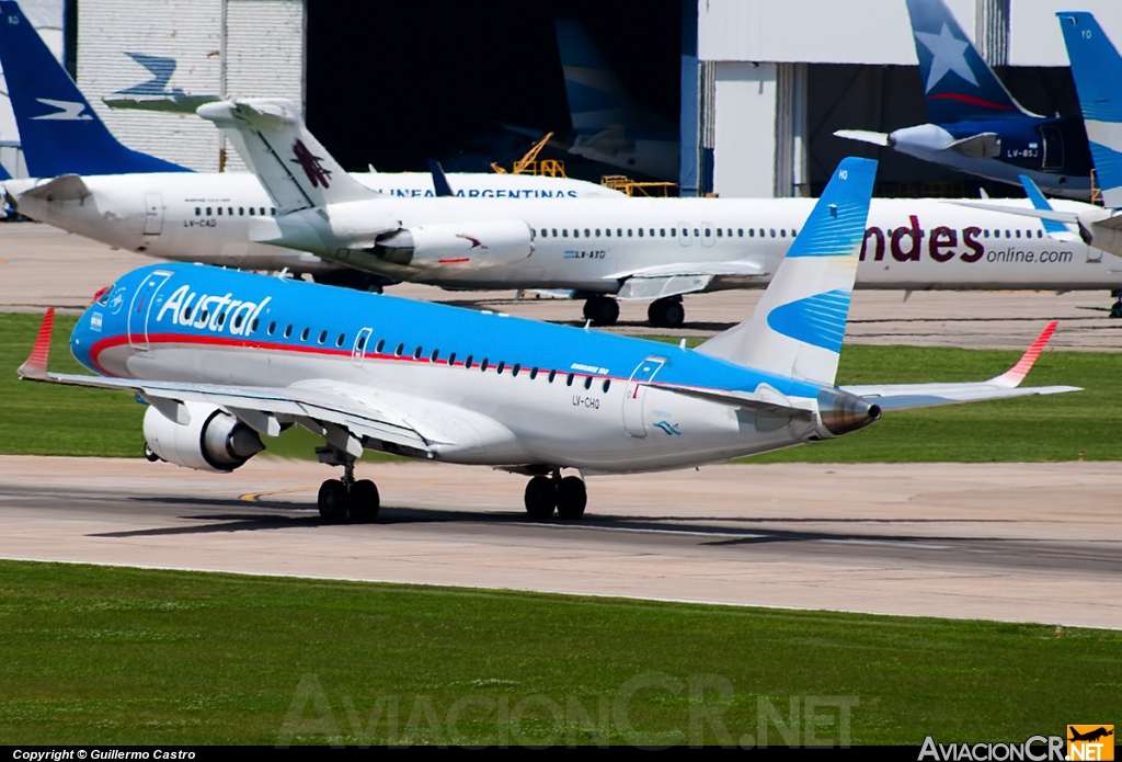 LV-CHO - Embraer 190-100IGW - Austral Líneas Aéreas
